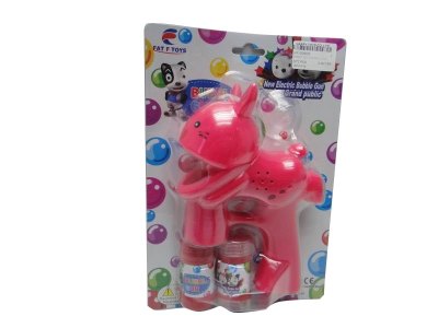 BUBBLE GUN W/MUSIC & LIGHT - HP1028025