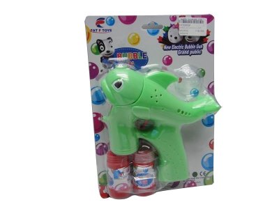 BUBBLE GUN W/MUSIC & LIGHT - HP1028026