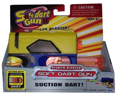 SOFT SHOOTING GUN  2 COLOURS ASST - HP1028111