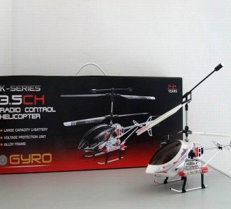 3.5 FUNCTION RC PLANE（WHITE） W/GYROSCOPE &CHARGER - HP1028113