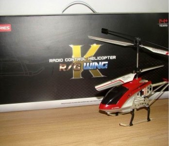 3.5 FUNCTION RC PLANE（RED） W/GYROSCOPE &CHARGER - HP1028114