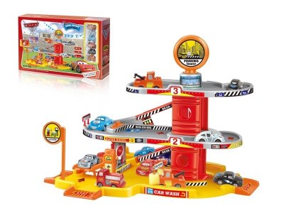 PARKING LOT W/6 FREE WAY CARS - HP1028149