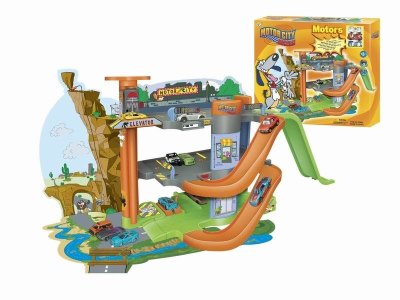 PARKING LOT W/3DIE-CAST CARS - HP1028189