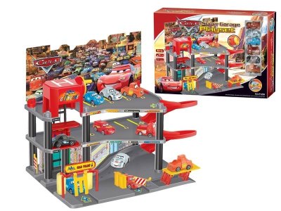 PARKING LOT W/6 FREE WAY CARS - HP1028195