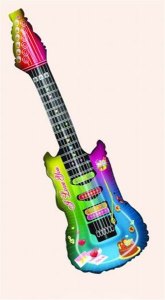 GUITAR BALLOON 25PCS  - HP1028613