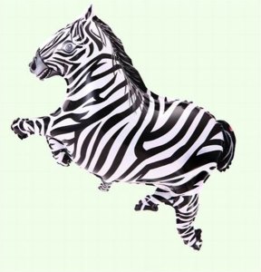 ZABRA BALLOON 50PCS  - HP1028616