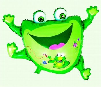 FROG BALLOON 50PCS - HP1028626