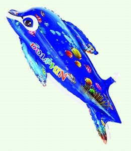 COUPLE DOLPHIN FOIL BALLOON - HP1028641
