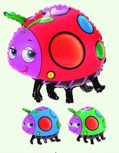 INSECTS BALLOON 50PCS 3COLOR - HP1028648