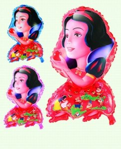 SNOW WHITE BALLON 50PCS - HP1028654