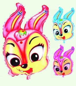RABBIT BALLON 50PCS - HP1028660