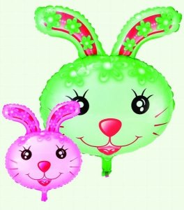 RABBIT BALLON 50PCS 2COLOR - HP1028662