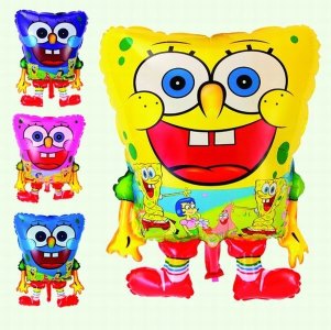 SPONGE BALLON 50PCS 4 COLOR - HP1028668