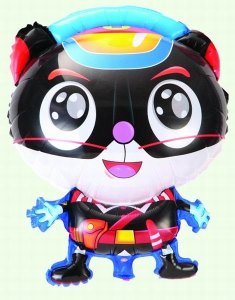 BLACK CAT BALLON 50PCS  - HP1028672