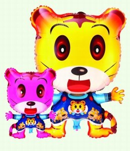 LOVELY TIGER BALLON 50PCS 2COLOR - HP1028685