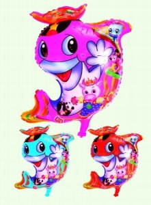 SEA LION BALLON 50PCS 2COLOR - HP1028687