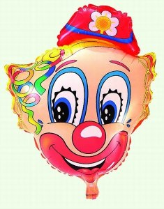 CLOWN BALLON 50PCS  - HP1028692