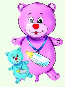 BIG BEAR BALLON 50PCS 2COLOR - HP1028697