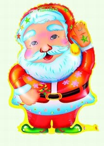 SANTA CLAUS BALLON 50PCS  - HP1028703