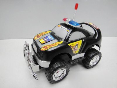 FRICTION POLICE CAR RED/BLACK/BLUE - HP1028816