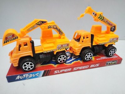 2PCS PULL BACK CONSTRUCTION CAR 5ASST - HP1028820