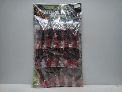 SOFE SHOOTING GUN 15PCS BLISTER CARD - HP1029024