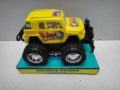 FRICTION CAR YELLOW/BLACK/RED/BLUE - HP1029064