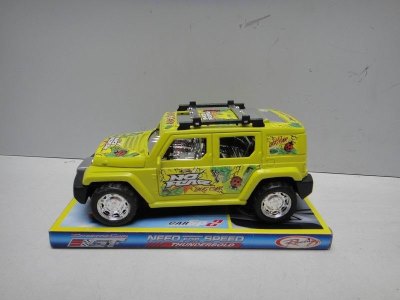 FRICTION CAR YELLOW/GREEN - HP1029113