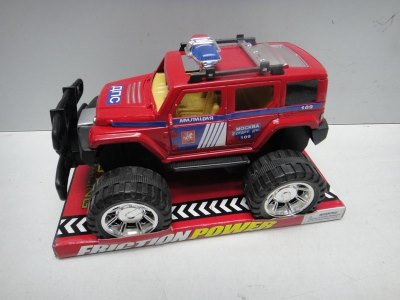 FRICTION CAR WHITE/RED - HP1029118