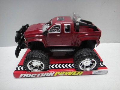 FRICTION CAR RED/SILVER - HP1029124