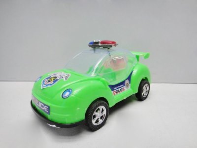 PULL LINE POLICE CAR W/LIGHT 2COLOR - HP1029230
