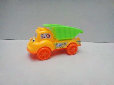 PULL BACK CONSTRUCTION CAR RED/GREEN/YELLOW - HP1029233