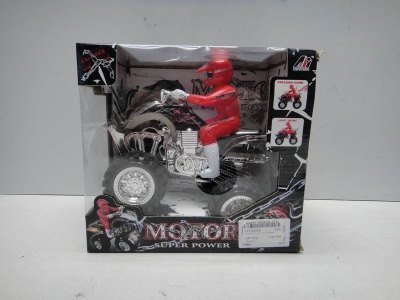 FRICTION MOTOR W/LIGHT & MUSIC GREEN/RED - HP1029256