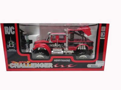 4FUNCTION R/C CAR RED/BLACK(BLACK TIRE,W/LIGHT)1：14 - HP1029265