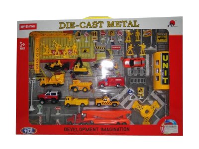 FREE WAY CONSTRUCTION CAR PLAY SET  - HP1029273
