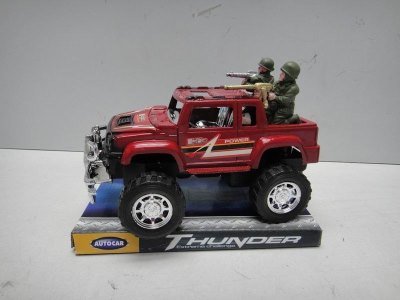 FRICTION HUMMER TRUCK RED/BLACK - HP1029290
