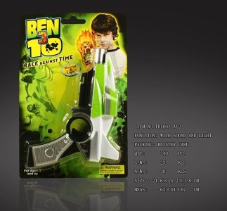 BEN10 GUN W/SOUND&LIGHT - HP1029309