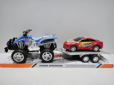 FRICTION MOTOR W/ FRICTION CAR - HP1029357