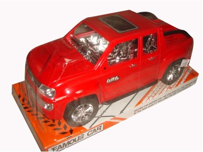 FRICTION CAR ，BLUE/ORANGE/BLACK - HP1029370