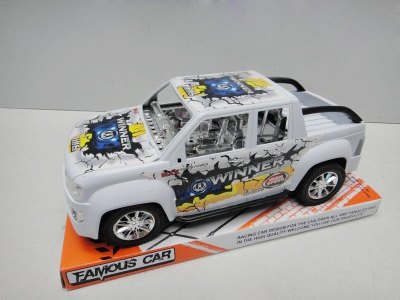 FRICTION CAR RED/BLACK/WHITE - HP1029371