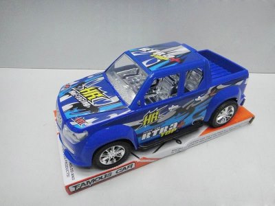 FRICTION CAR ，BLUE/ORANGE/BLACK - HP1029373
