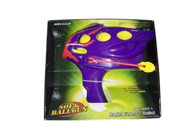 CARS SOFT SHOOTING GUN W/EVA BALL 3PCS - HP1029383