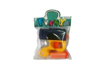 SOFT SHOOTING GUN W/EVA BALL 3PCS - HP1029391