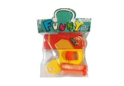 TOYS CARS SOFT SHOOTING GUN W/EVA BALL 3PCS - HP1029392