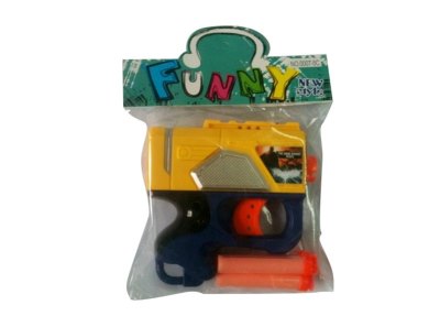 BATMAN SOFT SHOOTING GUN W/EVA BALL 3PCS - HP1029394