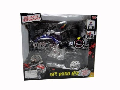 FRICTION MOTOR W/LIGHT & MUSIC RED/BLUE/YELLOW - HP1029396