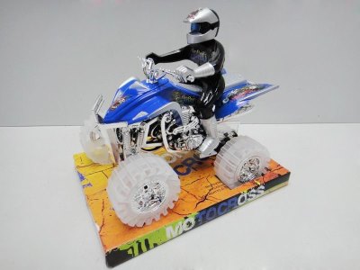 FRICTION MOTOR W/LIGHT & MUSIC BLACK/RED/BLUE - HP1029418