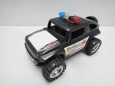PULL BACK POLICE CAR W/CANDY HOLDED - HP1029466