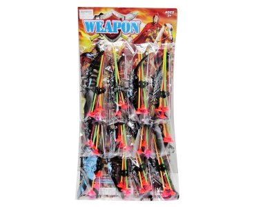 ARROW & BOW,12PCS/BLISTER CARD - HP1029592