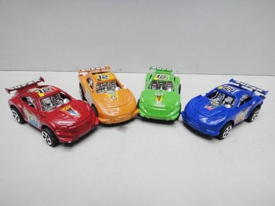 PULL BACK RACING CAR RED/ORANGE/BLUE/GREEN - HP1029699